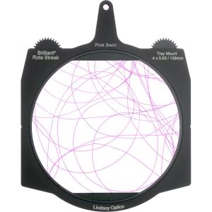 Lindsey Optics Brilliant² Rota-Streak Filter (6.6 x 6.6", Pink-Swirl)