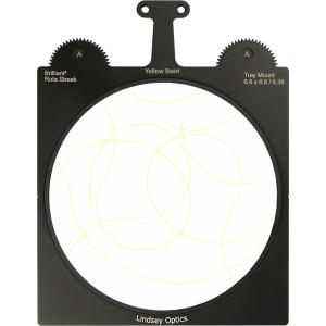 Lindsey Optics Brilliant² Rota-Streak Filter (6.6 x 6.6", Yellow-Swirl)