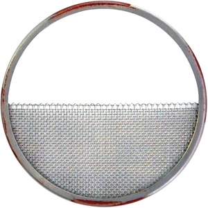 Matthews 4.25" Half Double Wire Stainless Diffusion (Red with Silver)