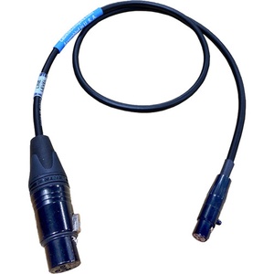 Cable Techniques CT-PLT-M24 Balanced XLR -3F to TA 5F Transmitter Cable 24" (609.6mm)