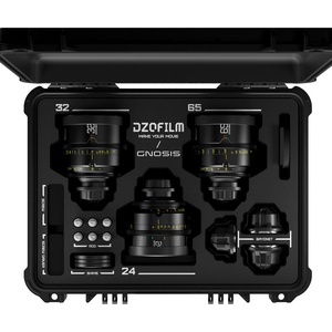 DZOFilm 24, 32, 65mm T2.8 Gnosis Macro Prime 3-Lens Kit (LPL with PL & EF Mounts, Feet)
