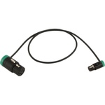 Cable Techniques CT-LPS-FX3T-24G Low-Profile LPXLR-3F to TA3F Cable (24", Green)