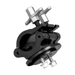KUPO Universal Double Pipe Clamp with 3/8"-16 Screw Sets