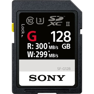 Sony 128GB SF-G Series UHS-II SDXC Memory Card