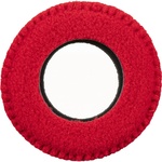 Bluestar Round Ultra Small Viewfinder Eyecushion (Fleece, Red)