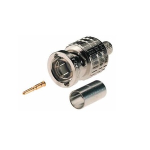 Canare 75-Ohm HD BNC Crimp Plug/100pcs