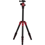 Manfrotto Element Small Aluminum Traveler Tripod (Red)