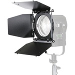 Litepanels 4-Leaf Rotating Barndoors for Studio X2 LED Fresnel Lights (6.6")