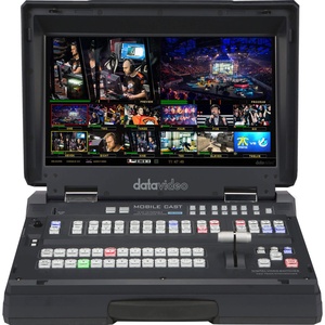 Datavideo 12-Input HD-SDI & HDMI Mobile Streaming Studio with 17.3" LCD Monitor