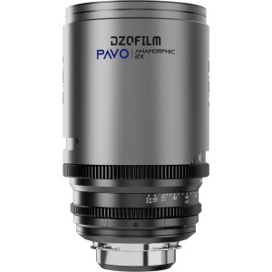 DZOFilm PAVO 180mm T2.8 2x Anamorphic Prime Lens (Blue Flares, PL/EF Mount, Feet)