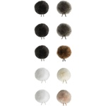 Bubblebee Industries Windbubbles All-Stars Faux-Fur Windscreens for 5 to 8mm Lav Mics (10-Pack)