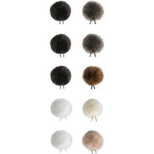 Bubblebee Industries Windbubbles All-Stars Faux-Fur Windscreens for 5 to 8mm Lav Mics (10-Pack)