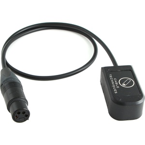Cable Techniques CT-SMARTCAP-X4 Smart Battery Adapter Cap to XLR-4F (24", DC Only)