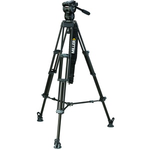 Miller CX6 Fluid Head with Toggle 75 2-Stage Alloy Tripod System (Ground-Level Spreader)