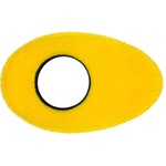 Bluestar Oval Long Viewfinder Eyecushion (Fleece, Yellow)