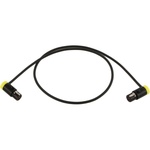 Cable Techniques 24" Low-Profile LPS TA3F To TA3F Cable (Yellow)