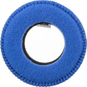 Bluestar Round Ultra Small Viewfinder Eyecushion (Fleece, Blue)