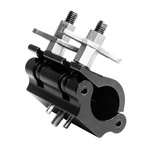 KUPO Tube/Barrel joiner Coupler W/ Located Pin & Speed Wing Nut