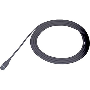 Sony ECM-77 Miniature Omnidirectional Lavalier Microphone with 4-Pin Sony Hirose Connector (Black)