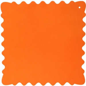 Bluestar Ultrasuede Cleaning Cloth (Orange, Small, 8 x 8")