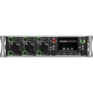 Sound Devices 833 8-Channel / 12-Track Multitrack Field Recorder