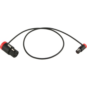 Cable Techniques CT-LPS-FX3T-24R Low-Profile LPXLR-3F to TA3F Cable (24", Red)