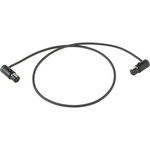 Cable Techniques Low-Profile LPS TA5F to TA5F Two Channel Cable (Black, 24")