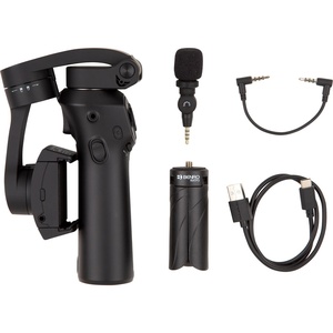 Benro X Series 3XS Lite 3-Axis Handheld Gimbal with Saramonic SmartMic for Smartphones