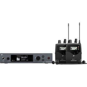 Sennheiser ew IEM G4-Twin Wireless Monitor System Kit (G: 566 to 608 MHz)